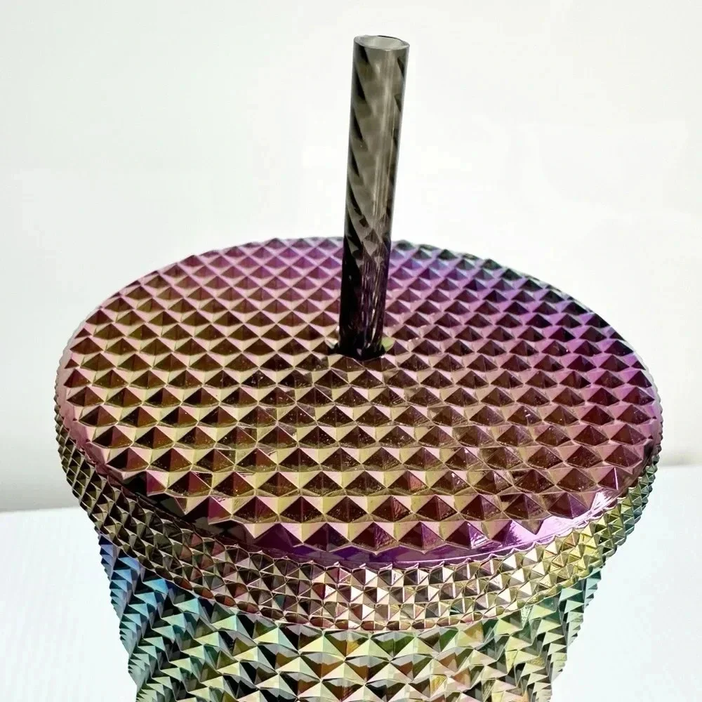 Starbucks Oil Slick Rainbow Iridescent Venti Tumbler 24oz. Halloween 2023